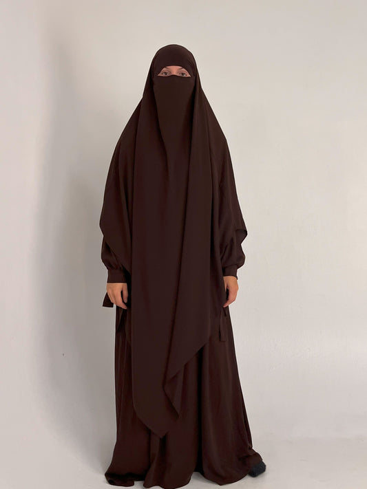 XXL Khimar Moccabraun - elle A cette
