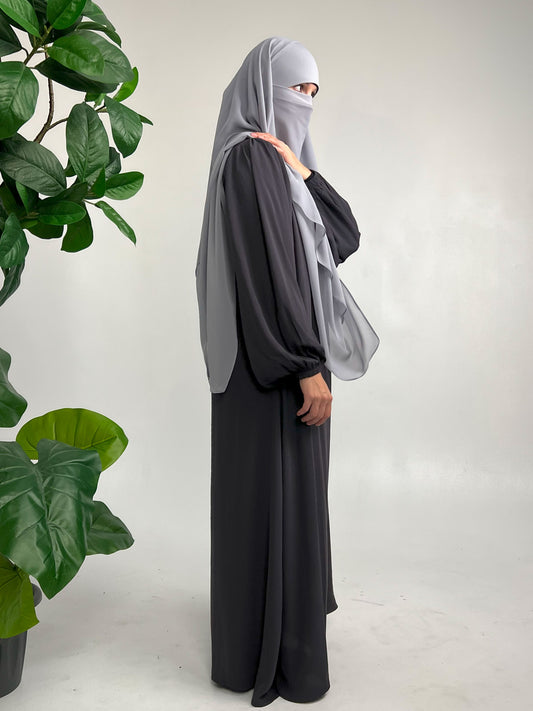 Abaya Anthrazit - elle A cette
