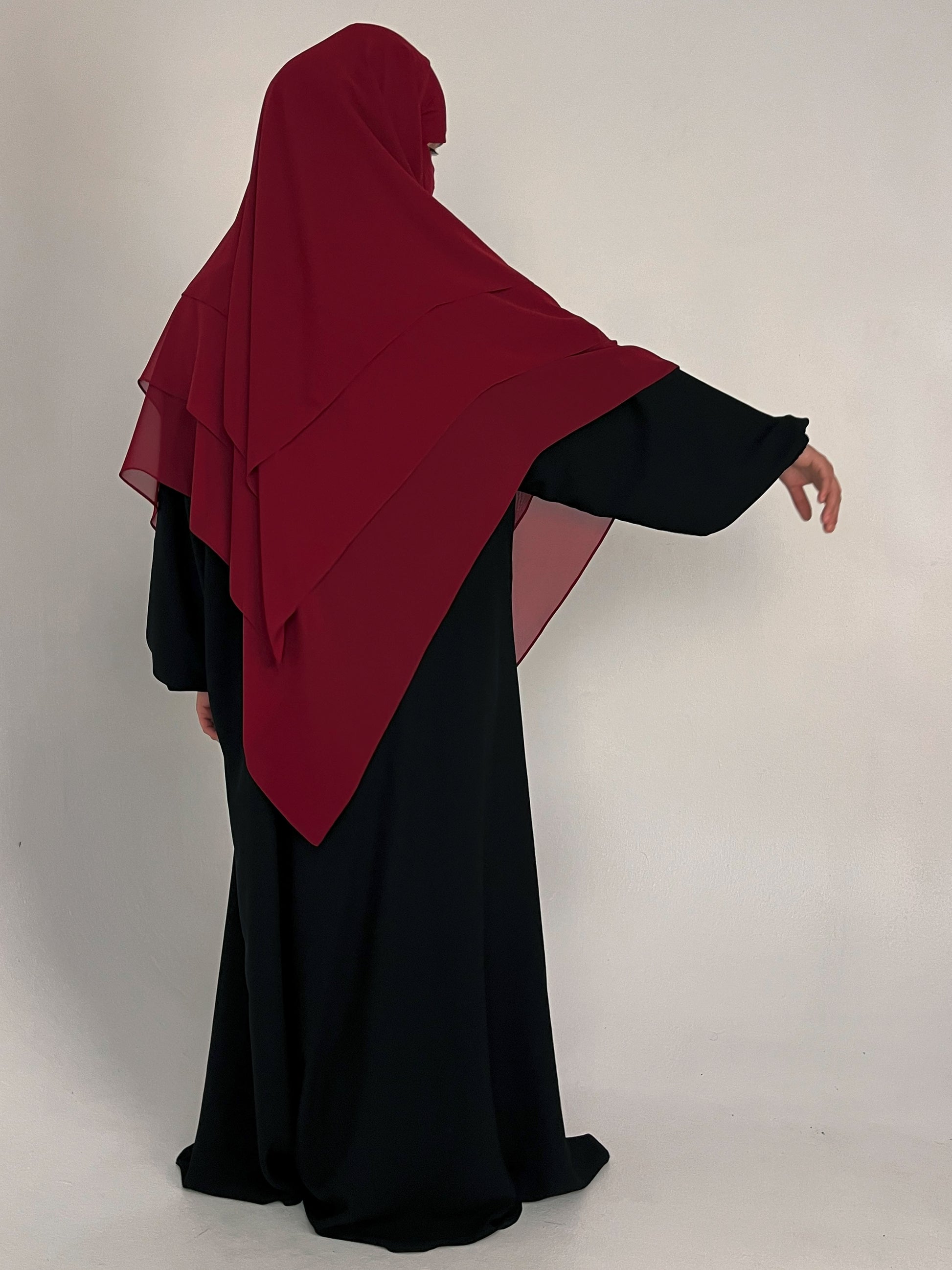 Abaya Schwarz - elle A cette