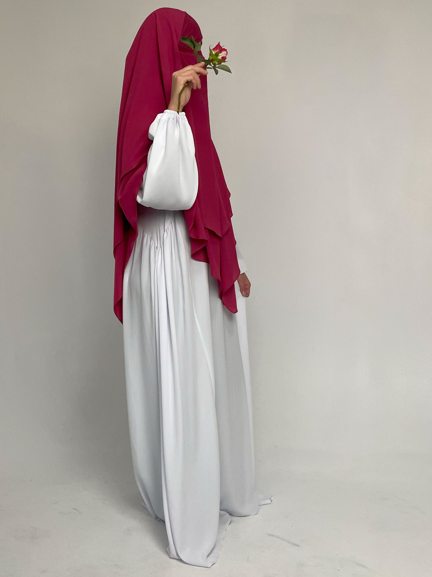 Abaya Weiss - elle A cette