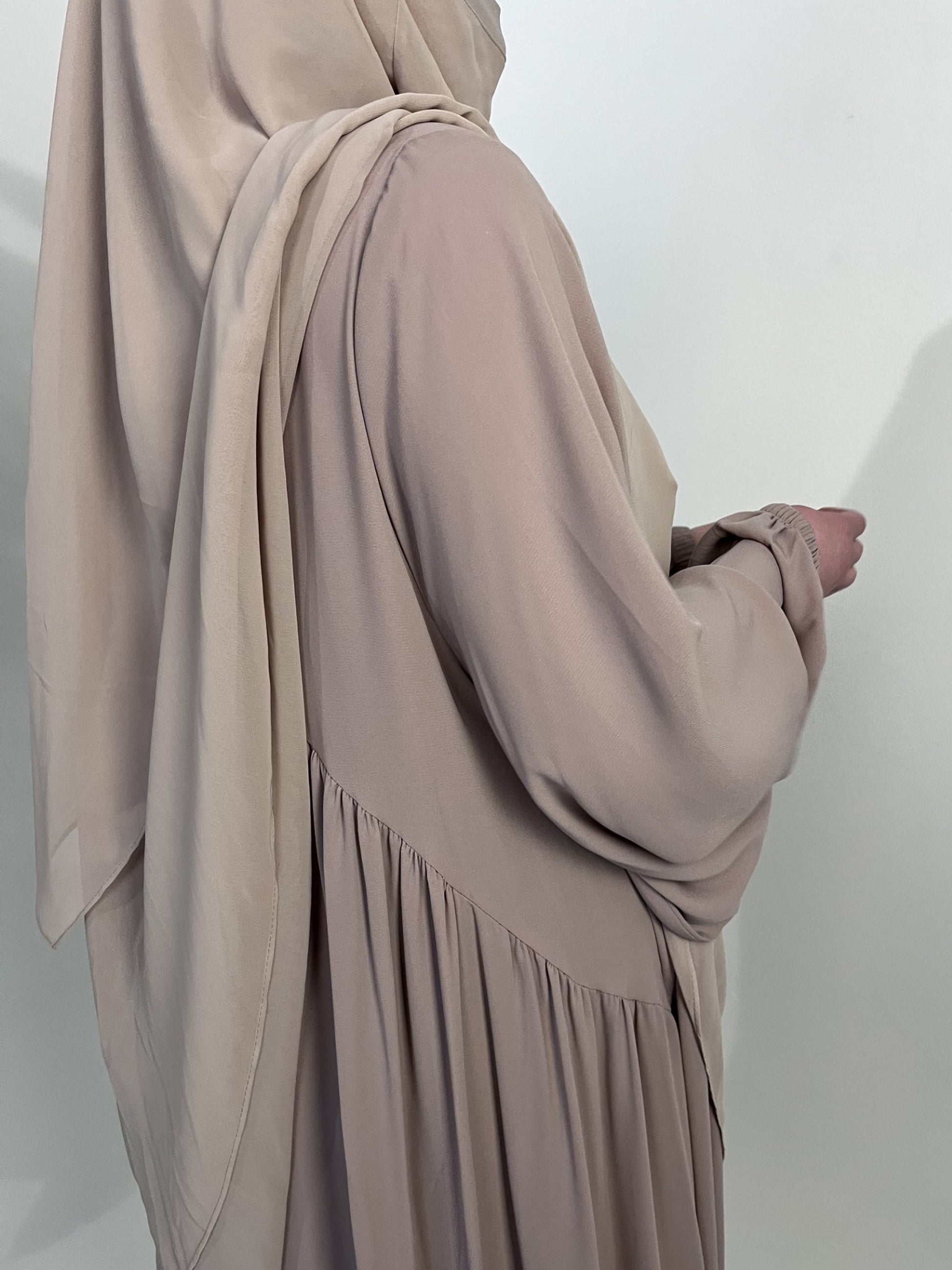 Abaya Beige - elle A cette