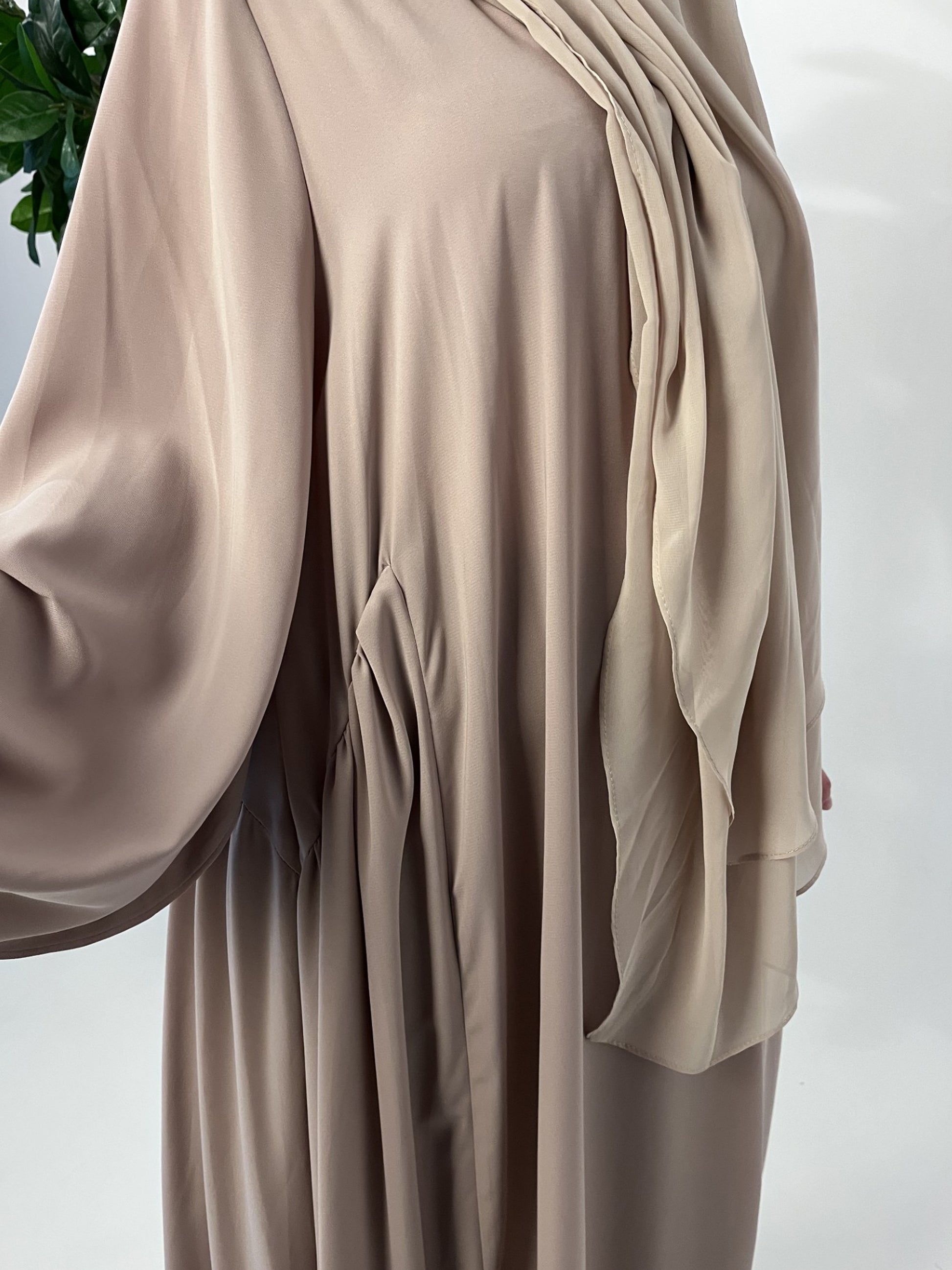 Abaya Beige - elle A cette