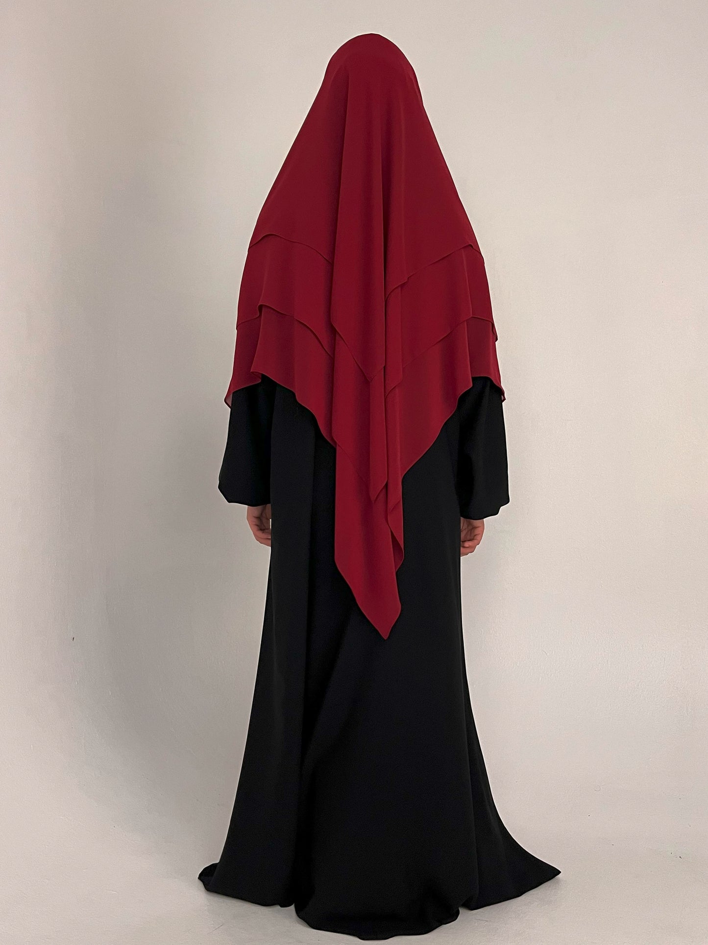 Khimar Dunkelrot - elle A cette