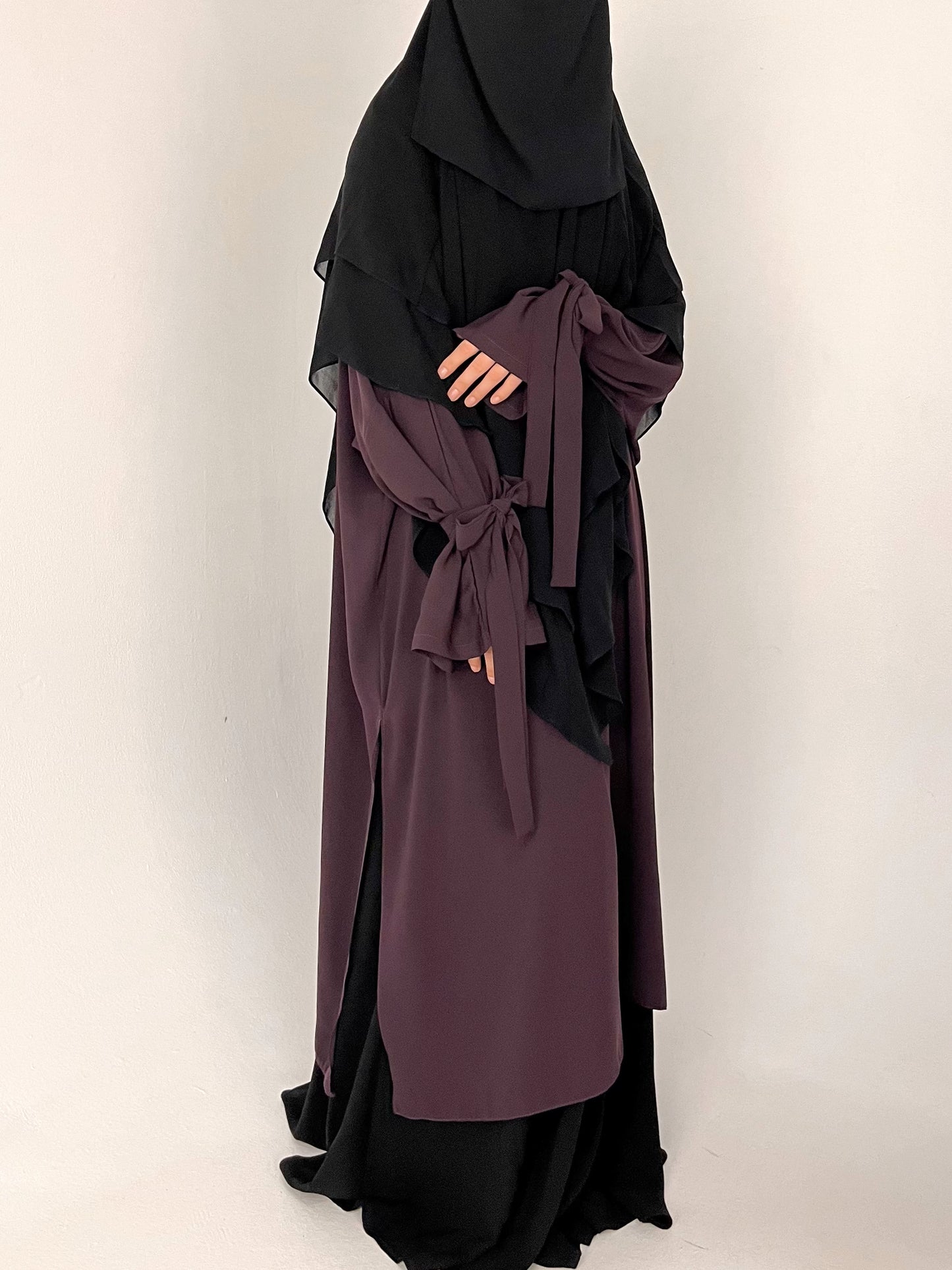 Bow Set Aubergine - elle A cette