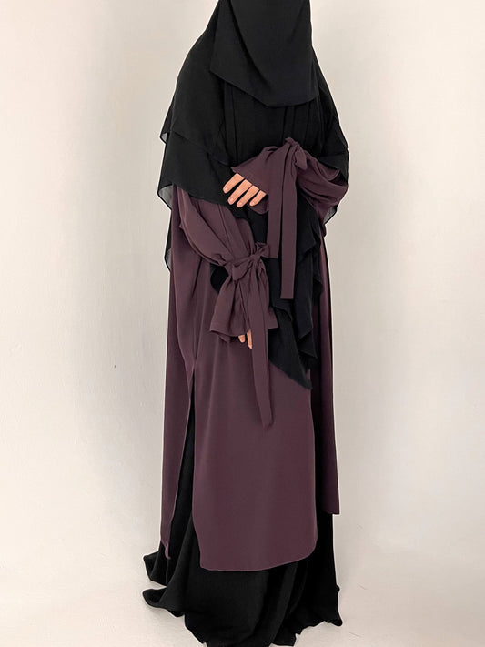 Bow Set Aubergine - elle A cette