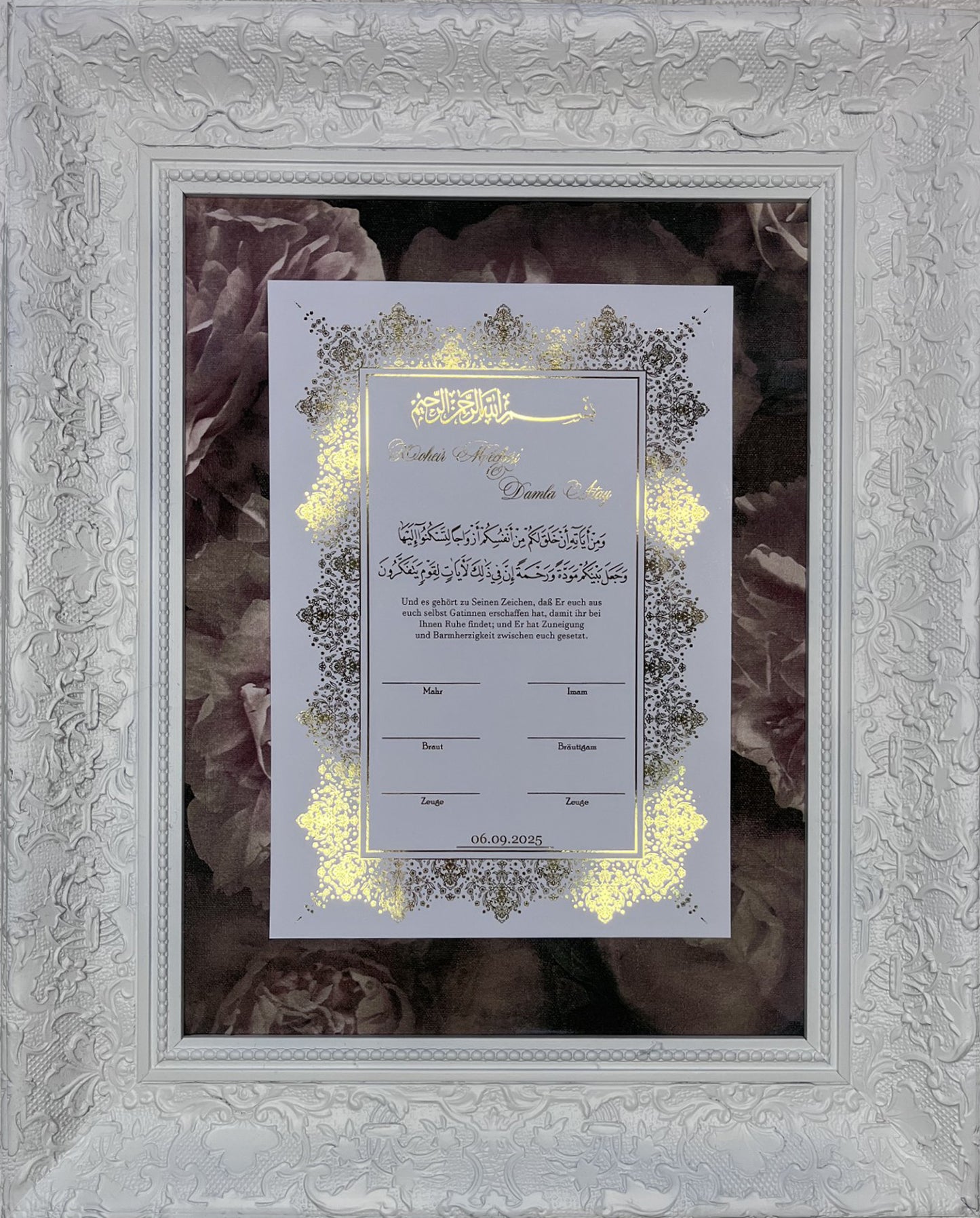 Zertifikat Nikkah Riyad - elle A cette
