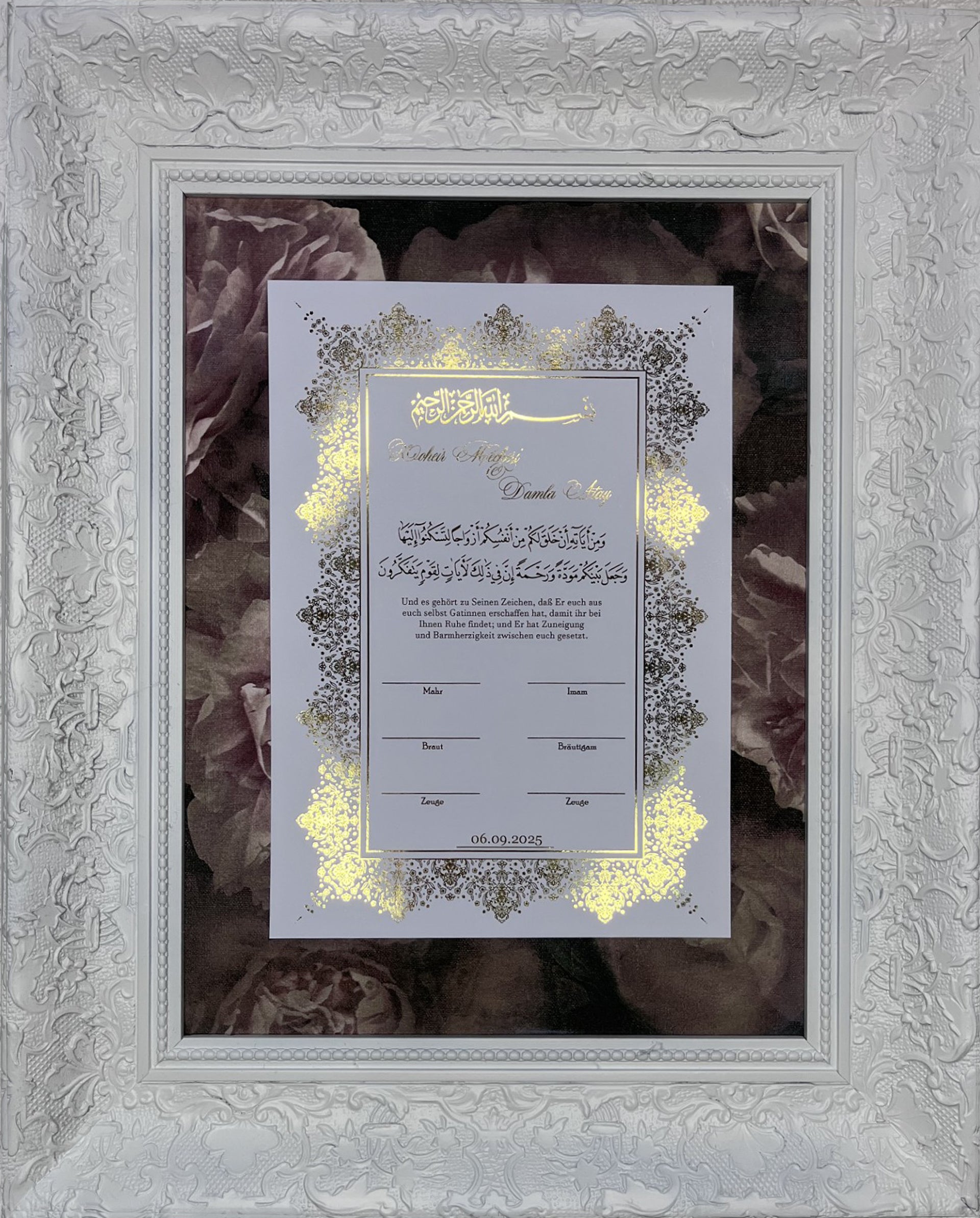 Zertifikat Nikkah Riyad - elle A cette