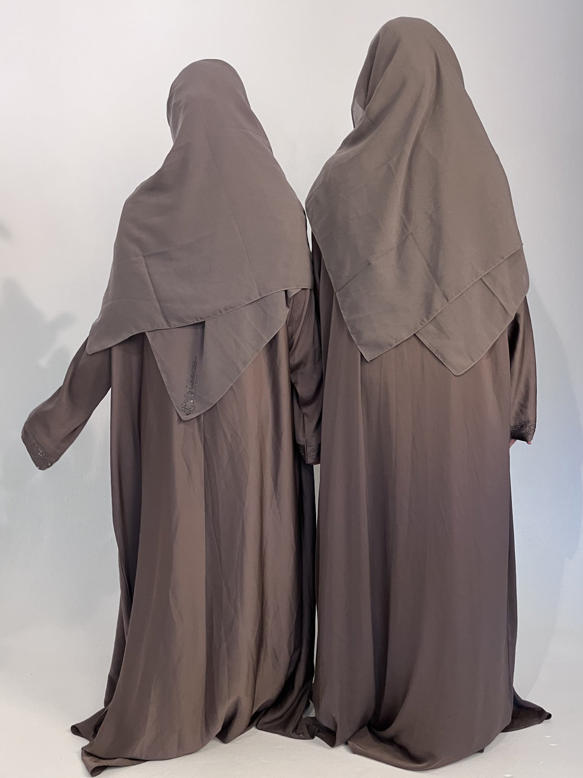 Abaya Kimono Alt Taupe - elle A cette