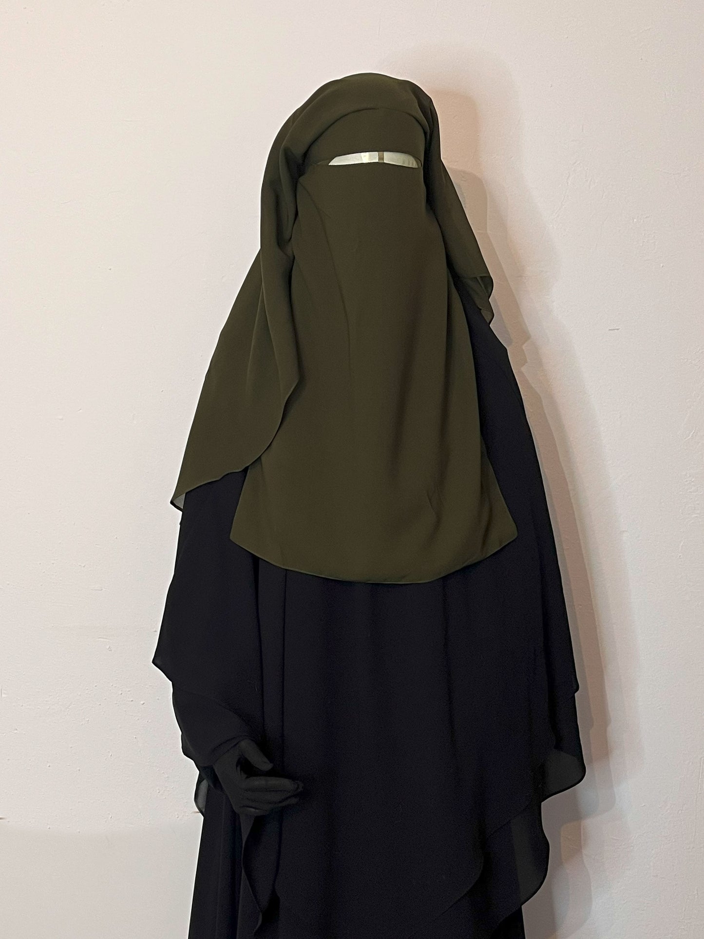 Niqab Saudi Khaki - elle A cette