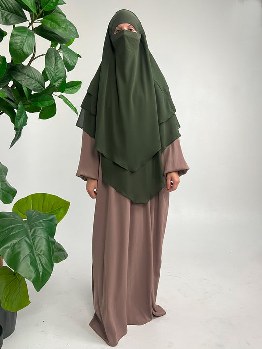 Khimar Kaki - elle A cette