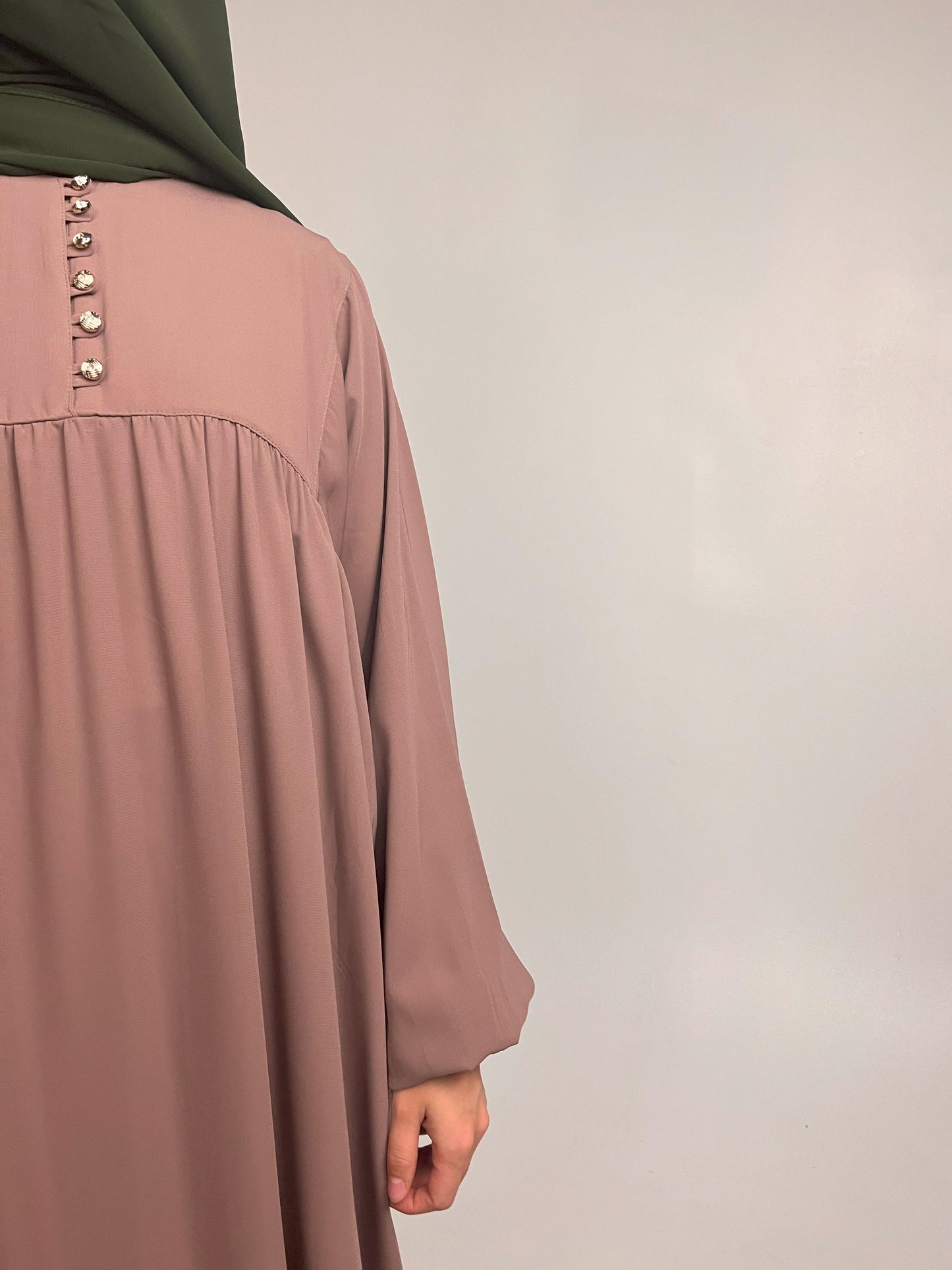 Abaya Hellbraun - elle A cette