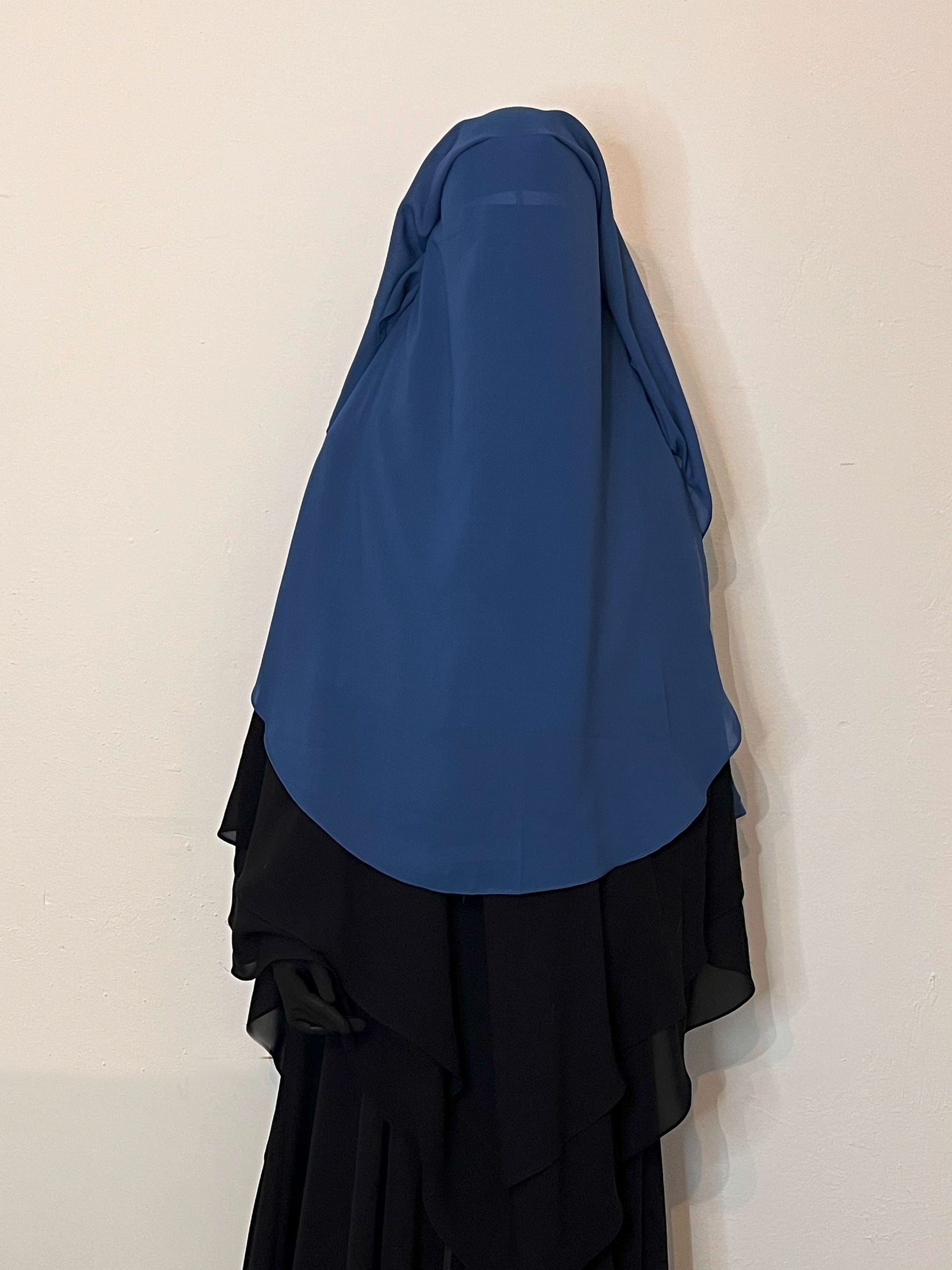 Niqab Saudi Blau - elle A cette