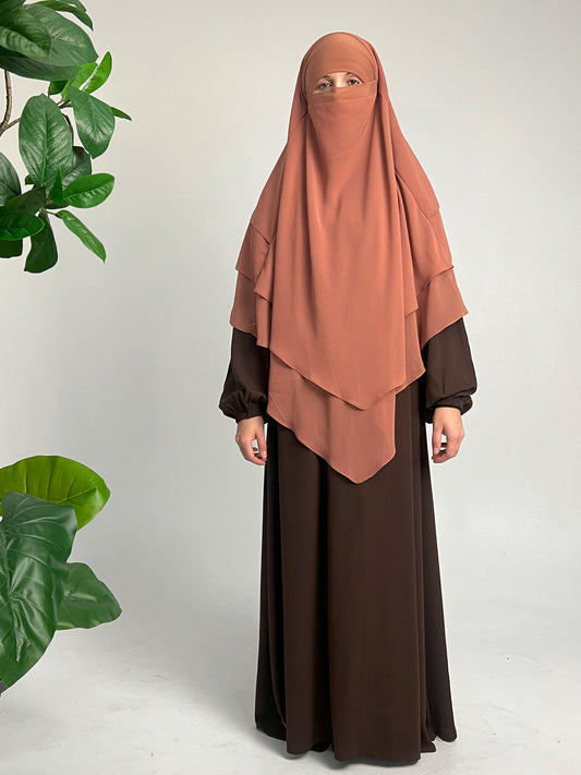 Khimar Peach - elle A cette
