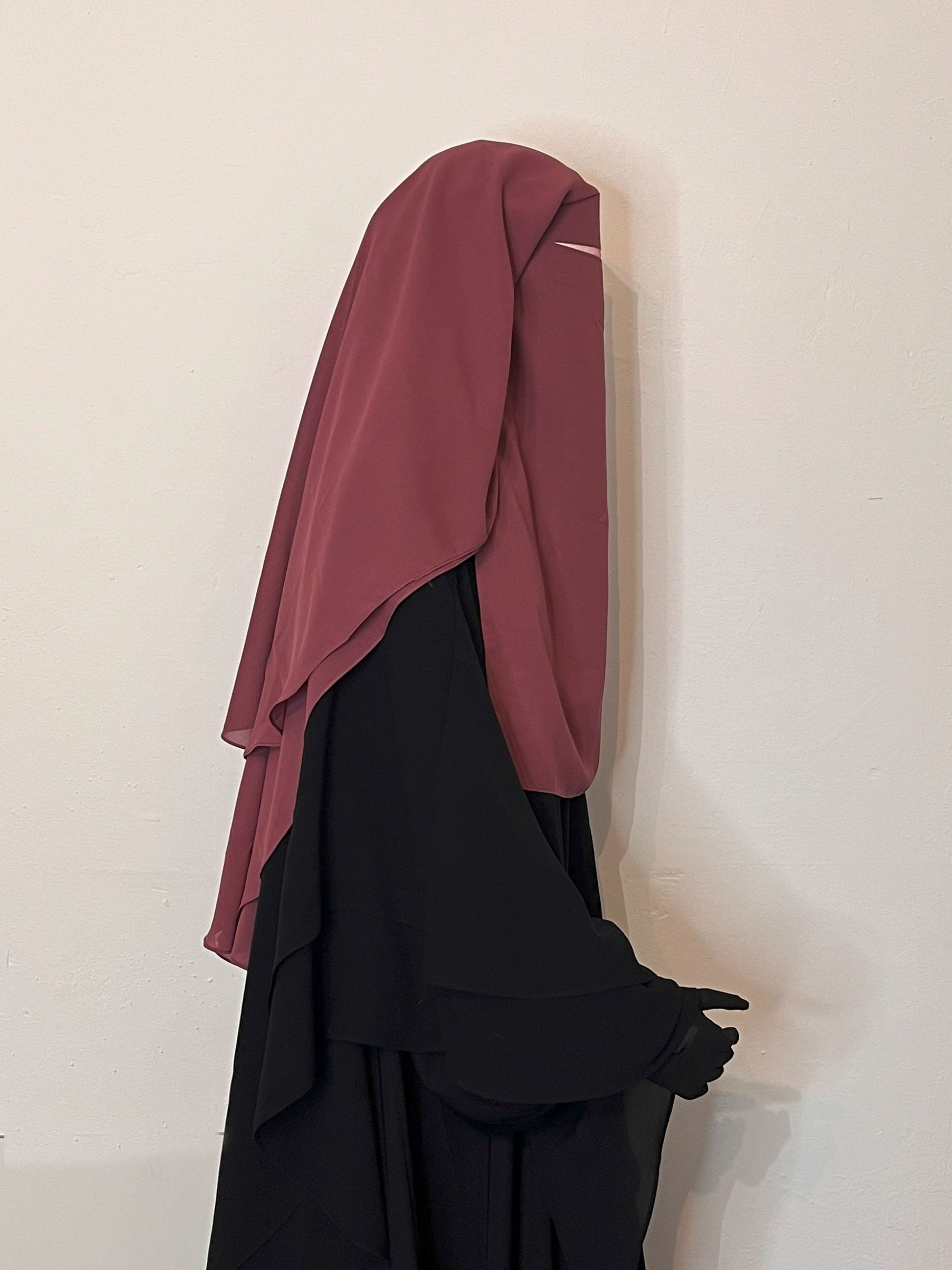 Niqab Saudi Altrosa - elle A cette