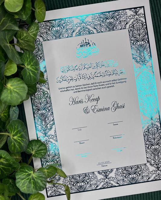 Zertifikat Nikkah Kairo - elle A cette