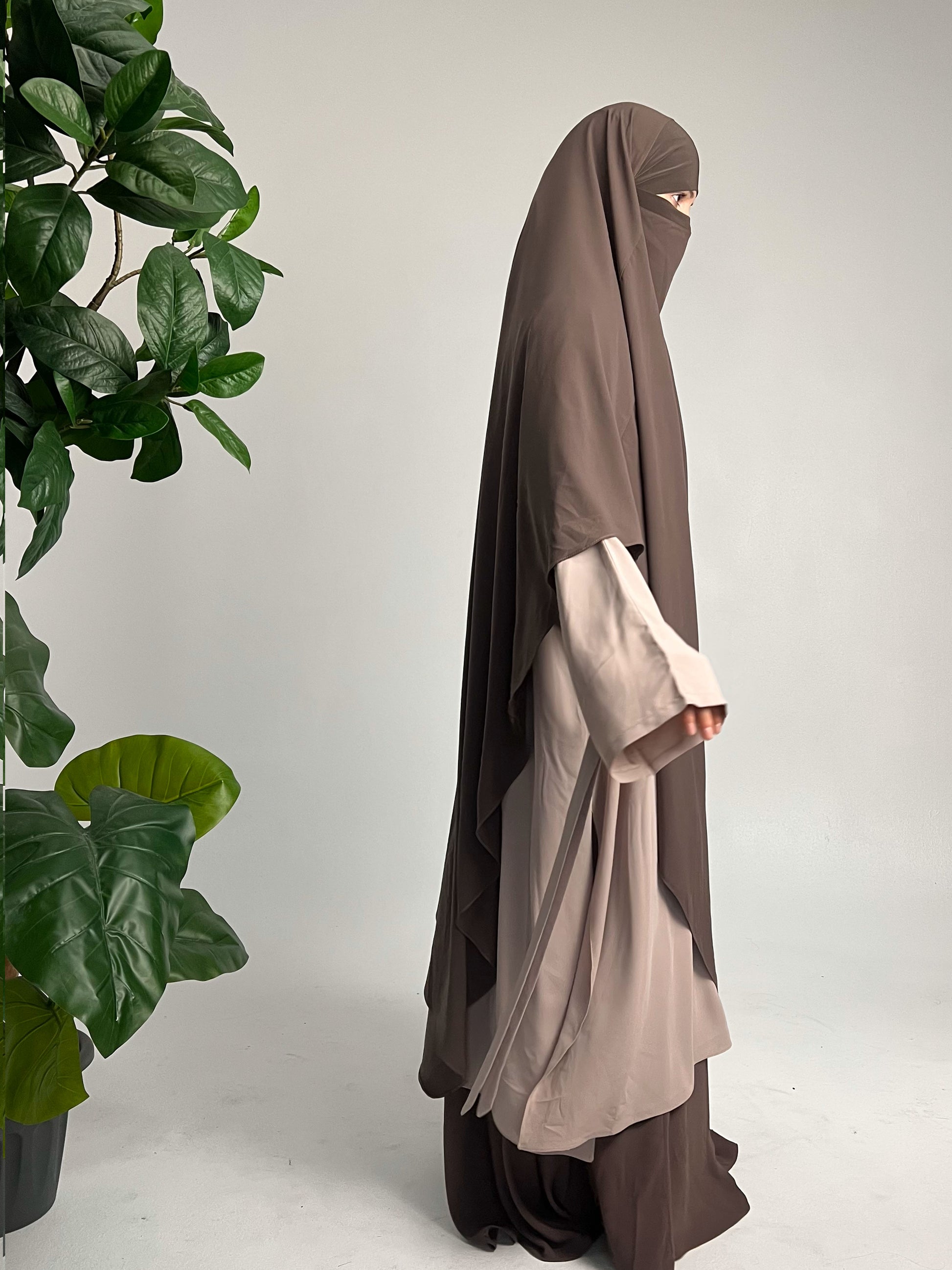 XXL Khimar Ocker - elle A cette