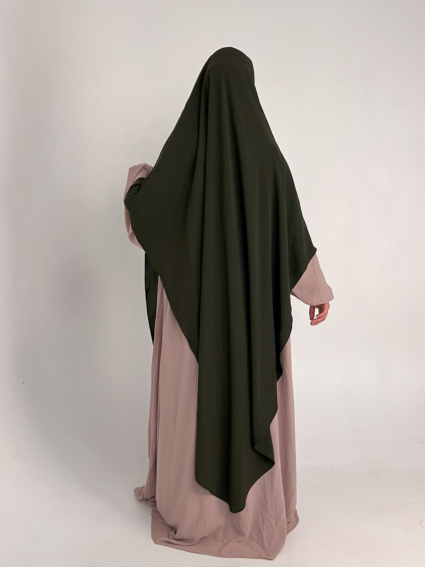 XXL Khimar in Waldgrün - elle A cette