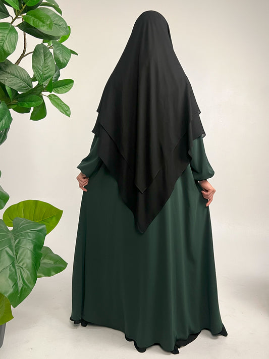 Abaya Tannengrün - elle A cette