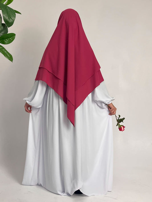 Abaya Weiss - elle A cette