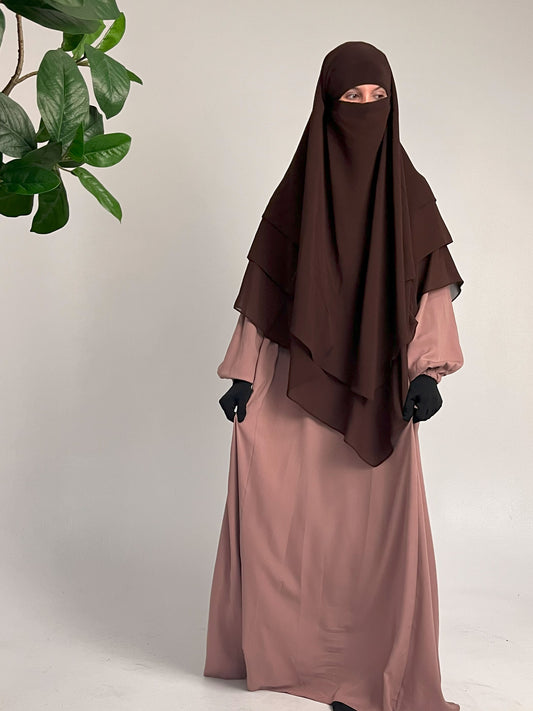 Khimar Braun - elle A cette