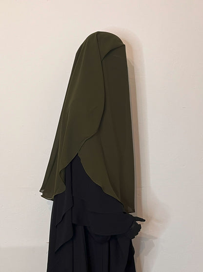 Niqab Saudi Khaki - elle A cette
