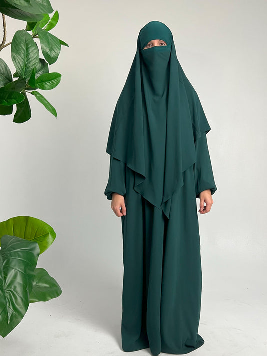 Khimar Tannengrün - elle A cette