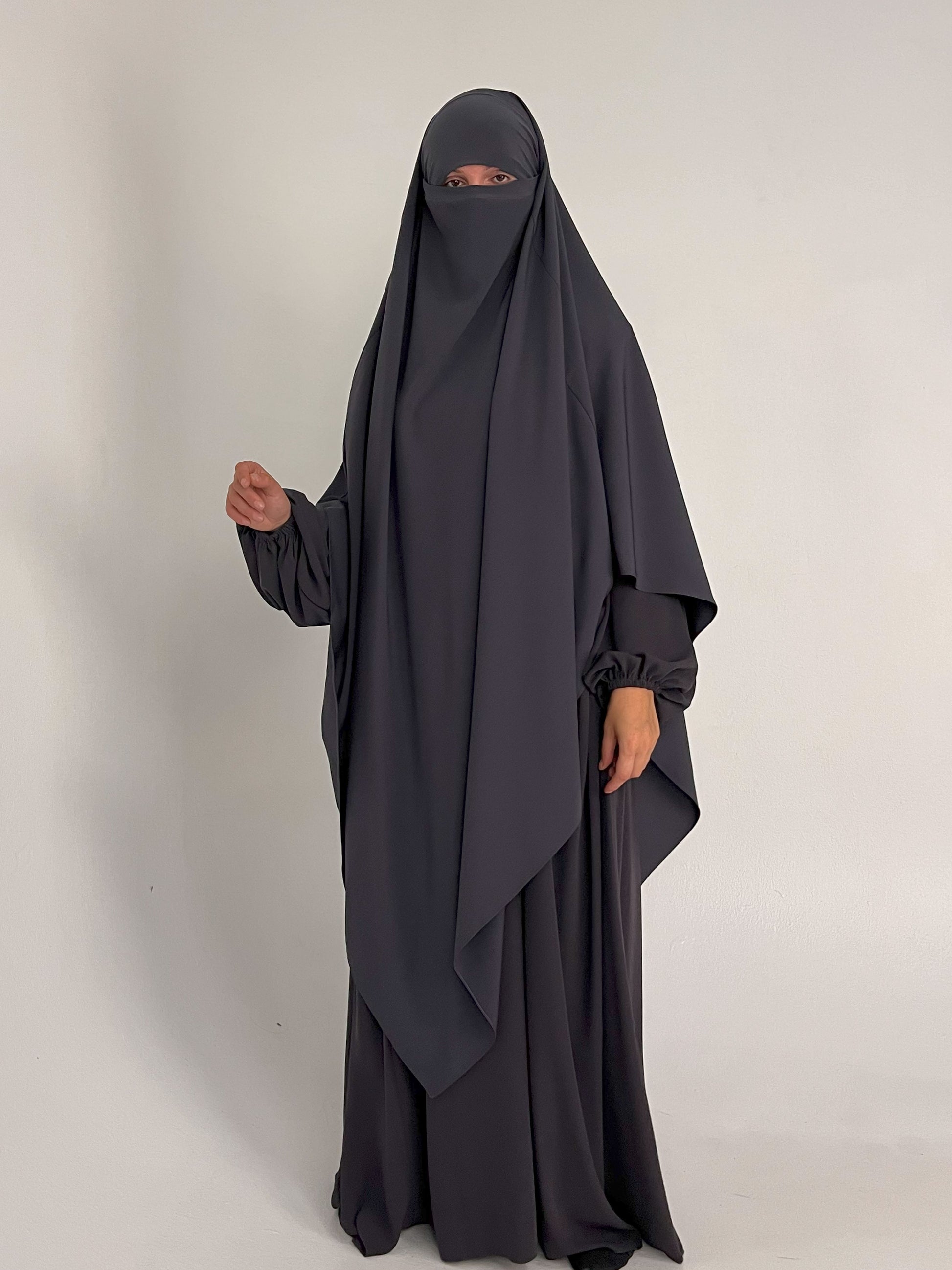 XXL Khimar Anthrazit - elle A cette