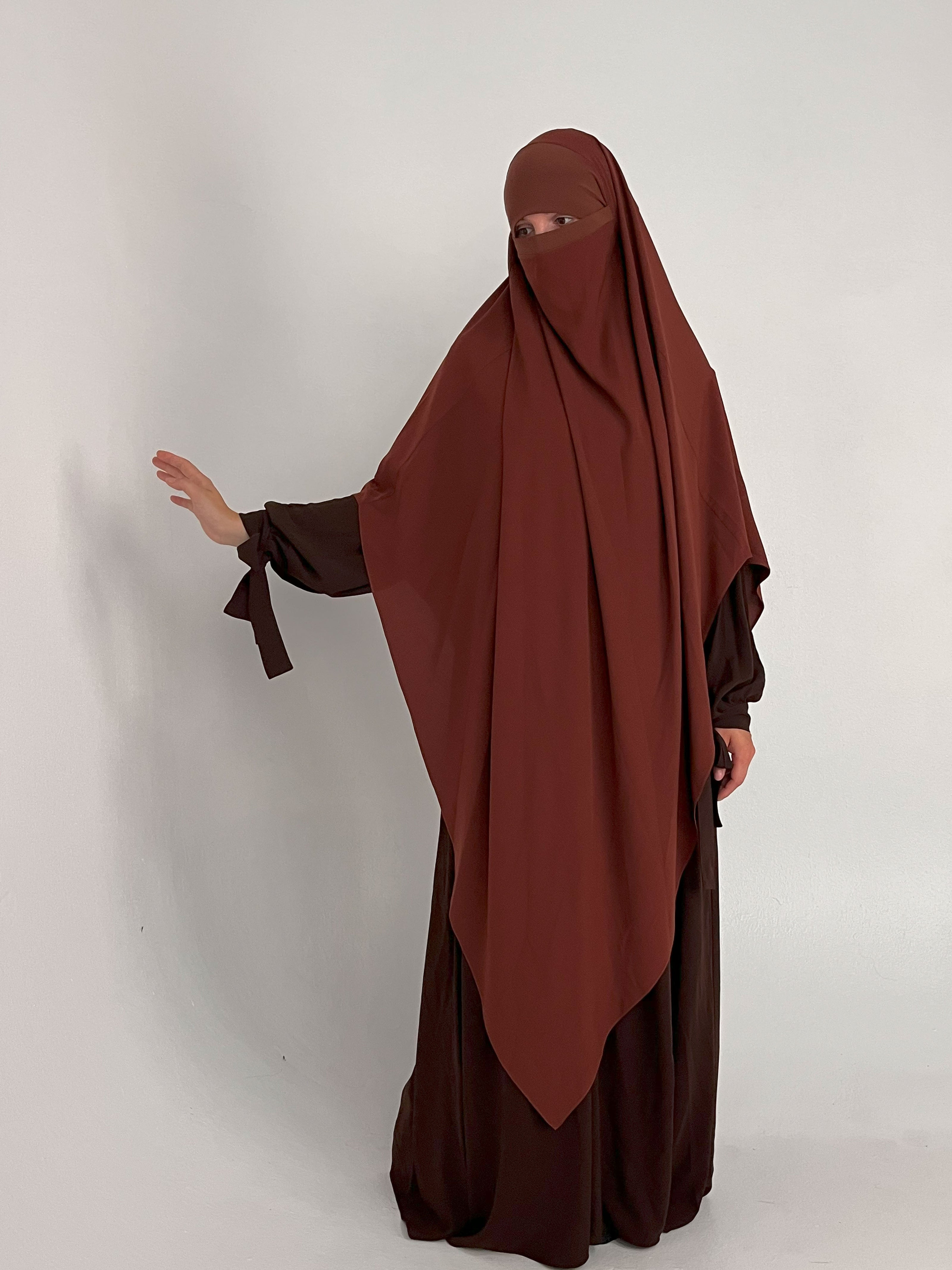 XXL Khimar Rehbraun - elle A cette