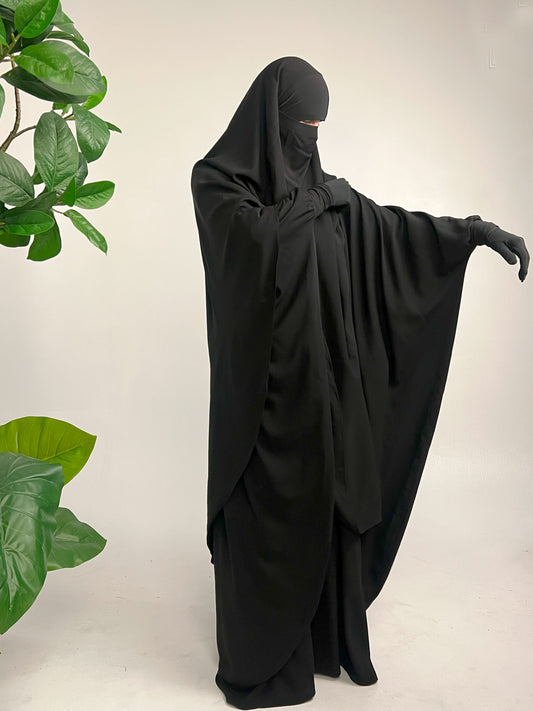 XXL Khimar Schwarz - elle A cette